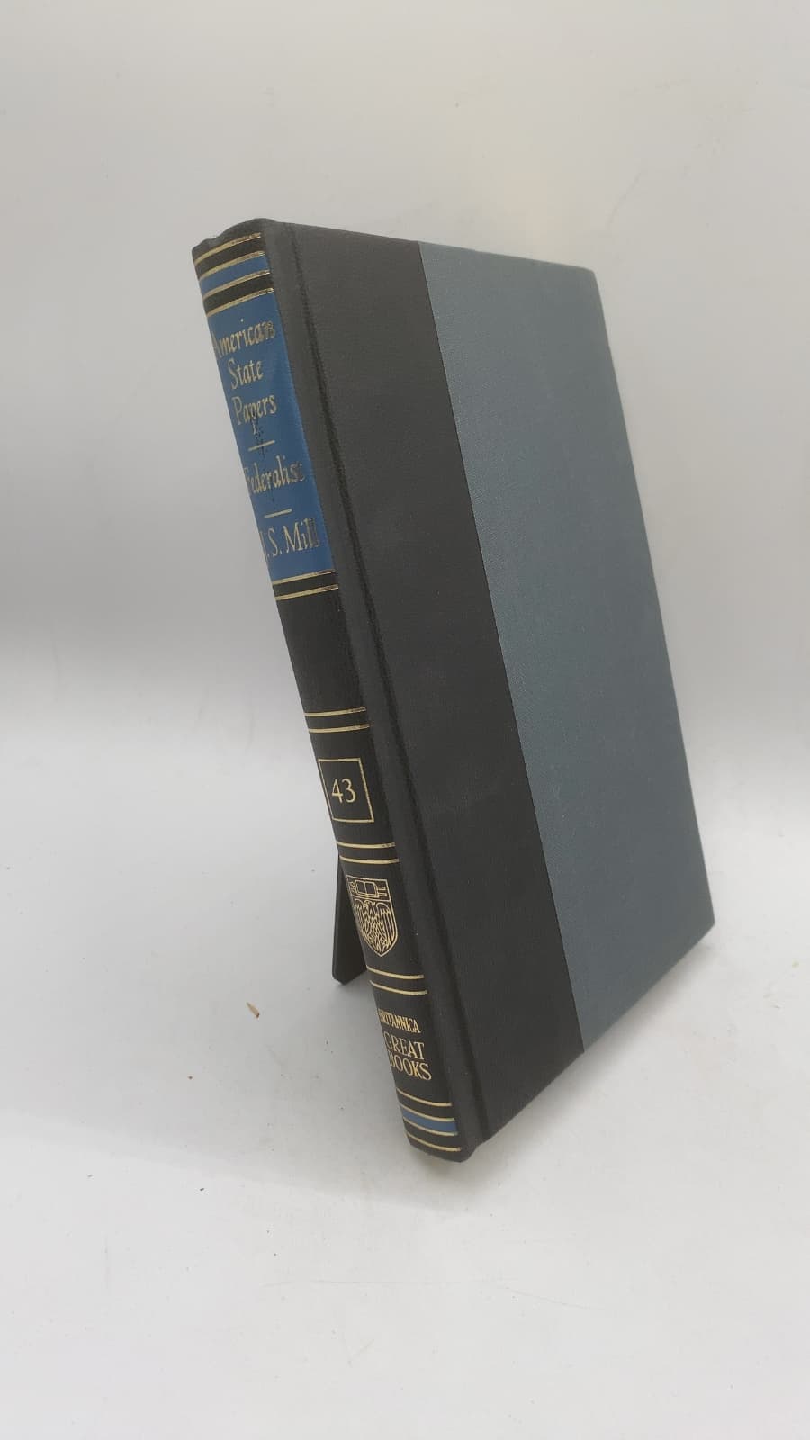 American State Papers, The Federalist, J.S. Mill by Alexander Hamilton, James Madison, John Jay, J. S. Mill - front cover