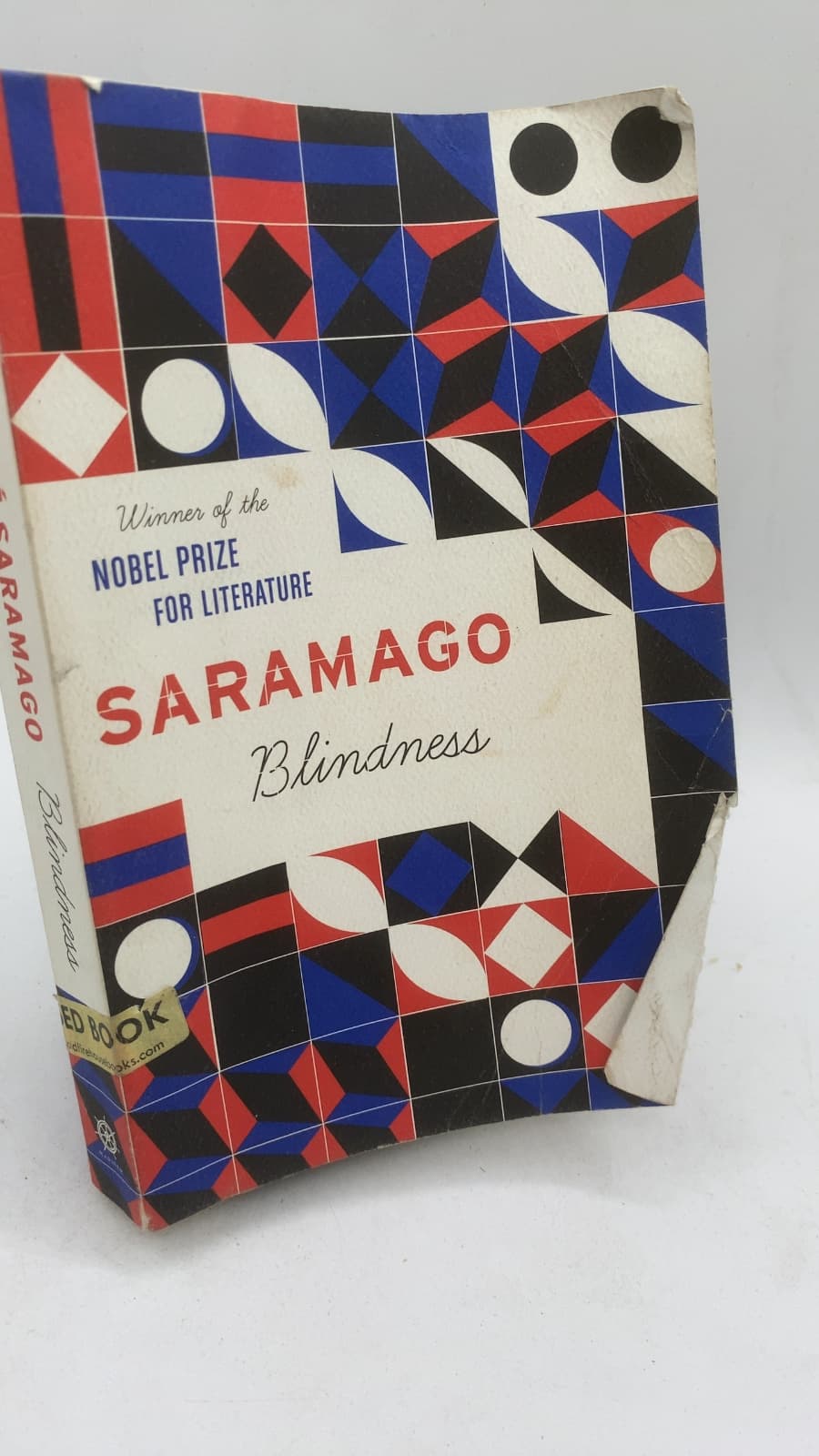 Blindness by José Saramago - front cover