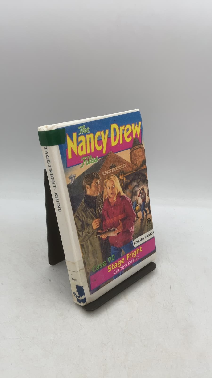 The Nancy Drew Files: Case 90 Stage Fright by Carolyn Keene - front cover