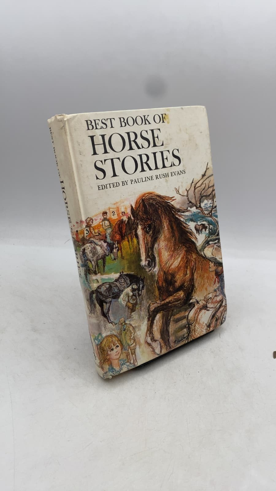 Best Book OF Horse Stories by Pauline Rush Evans - front cover