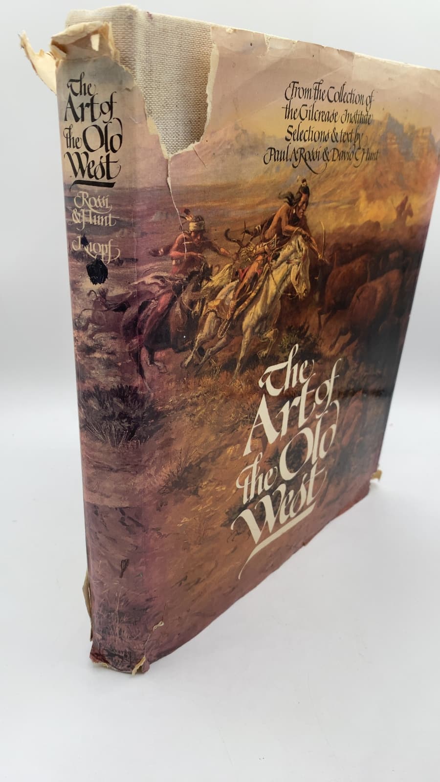 The Art of the Old West by Paul A. Rossi and David C. Hunt - front cover