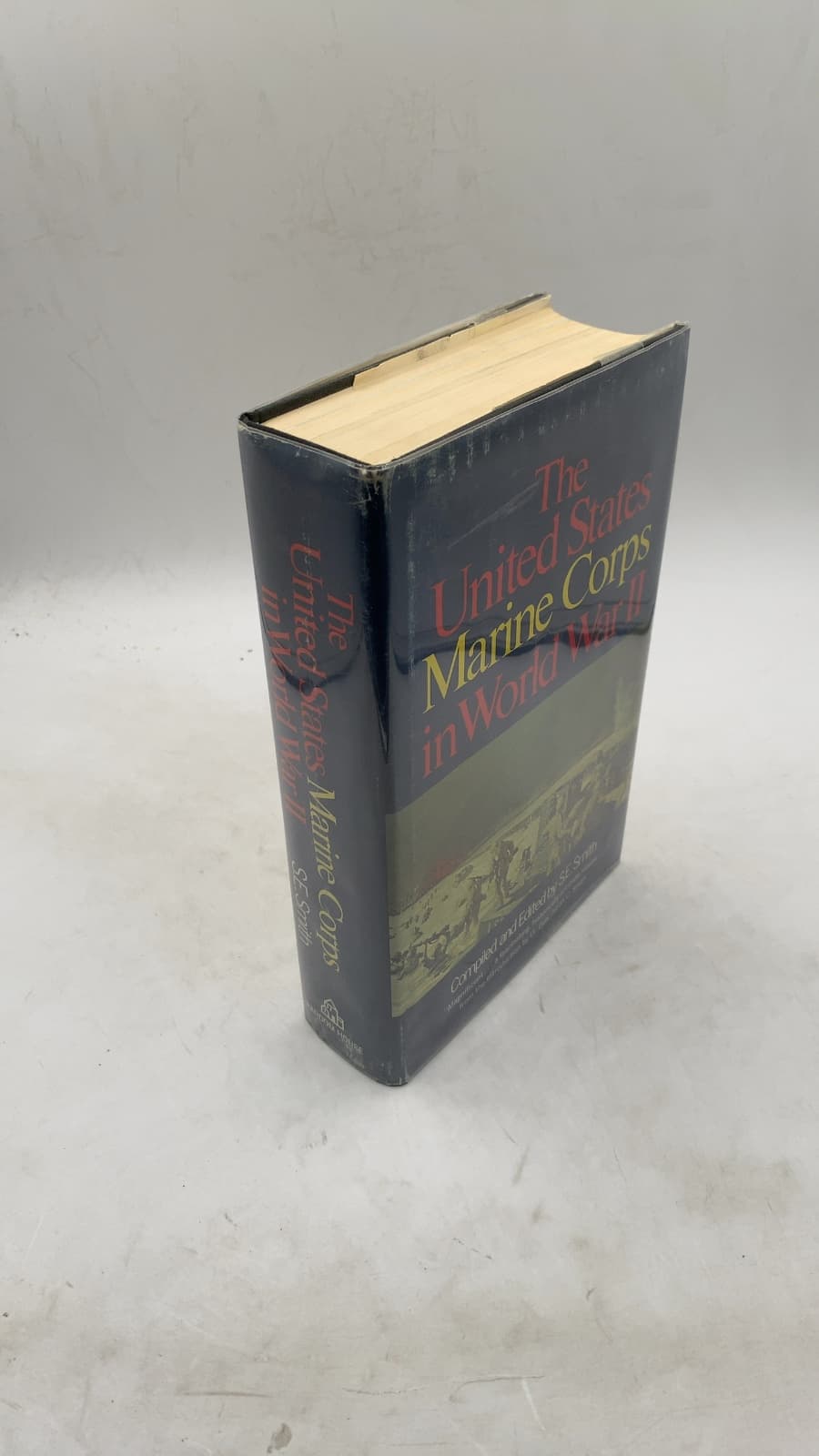 The United States Marine Corps in World War II by S. E. Smith - front cover