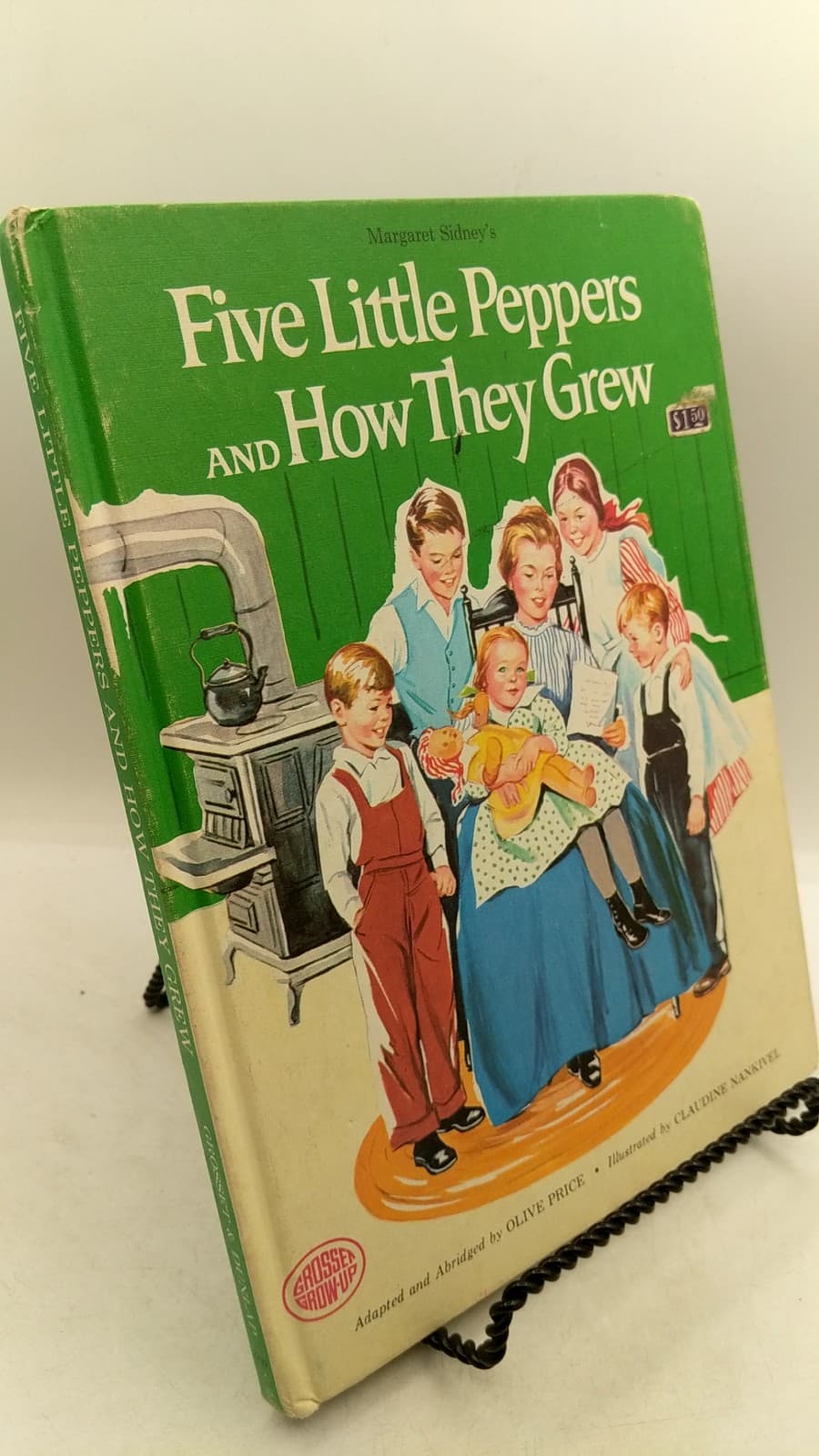 Five Little Peppers and How They Grew by Margaret Sidney (Adapted and Abridged by Olive Price) - front cover