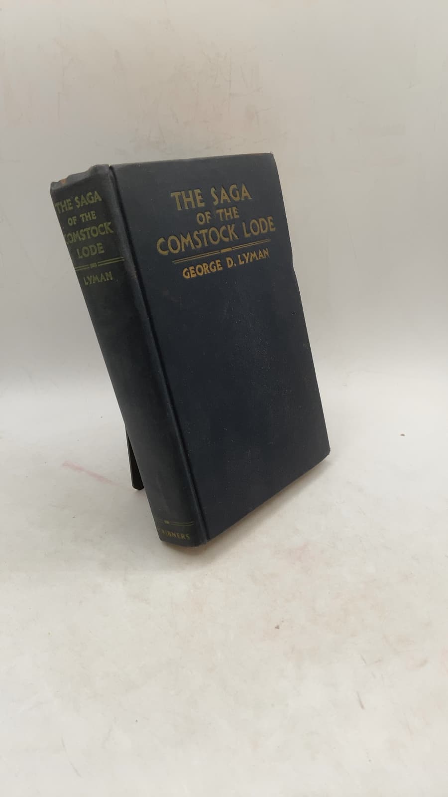 The Saga of the Comstock Lode: Boom Days in Virginia City by George D. Lyman - front cover