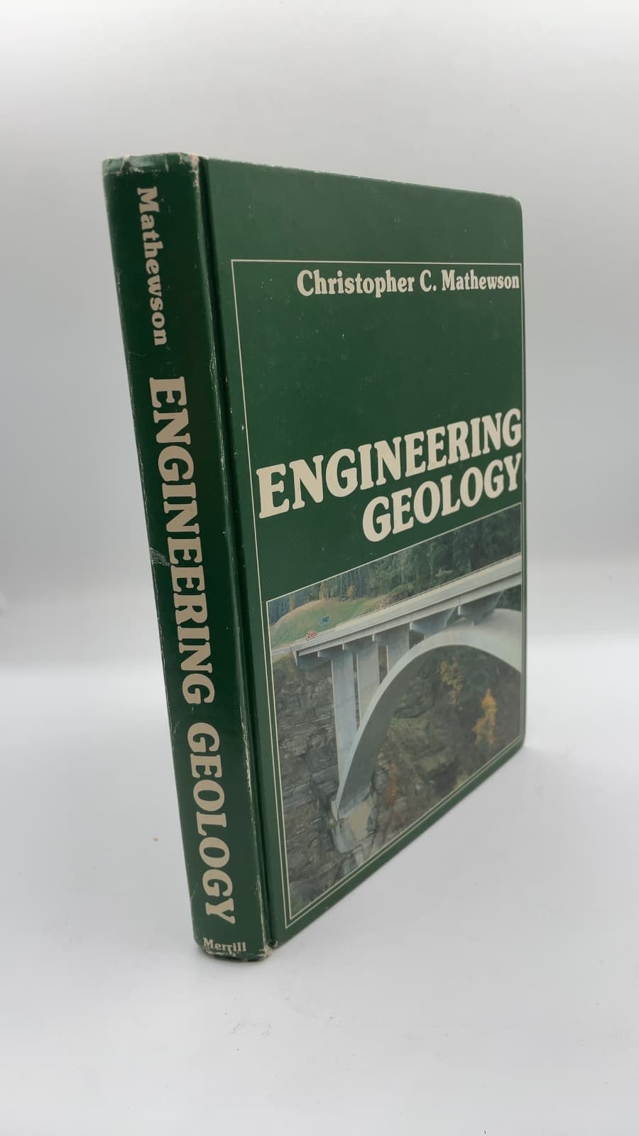 Engineering Geology by Christopher C. Mathewson - front cover