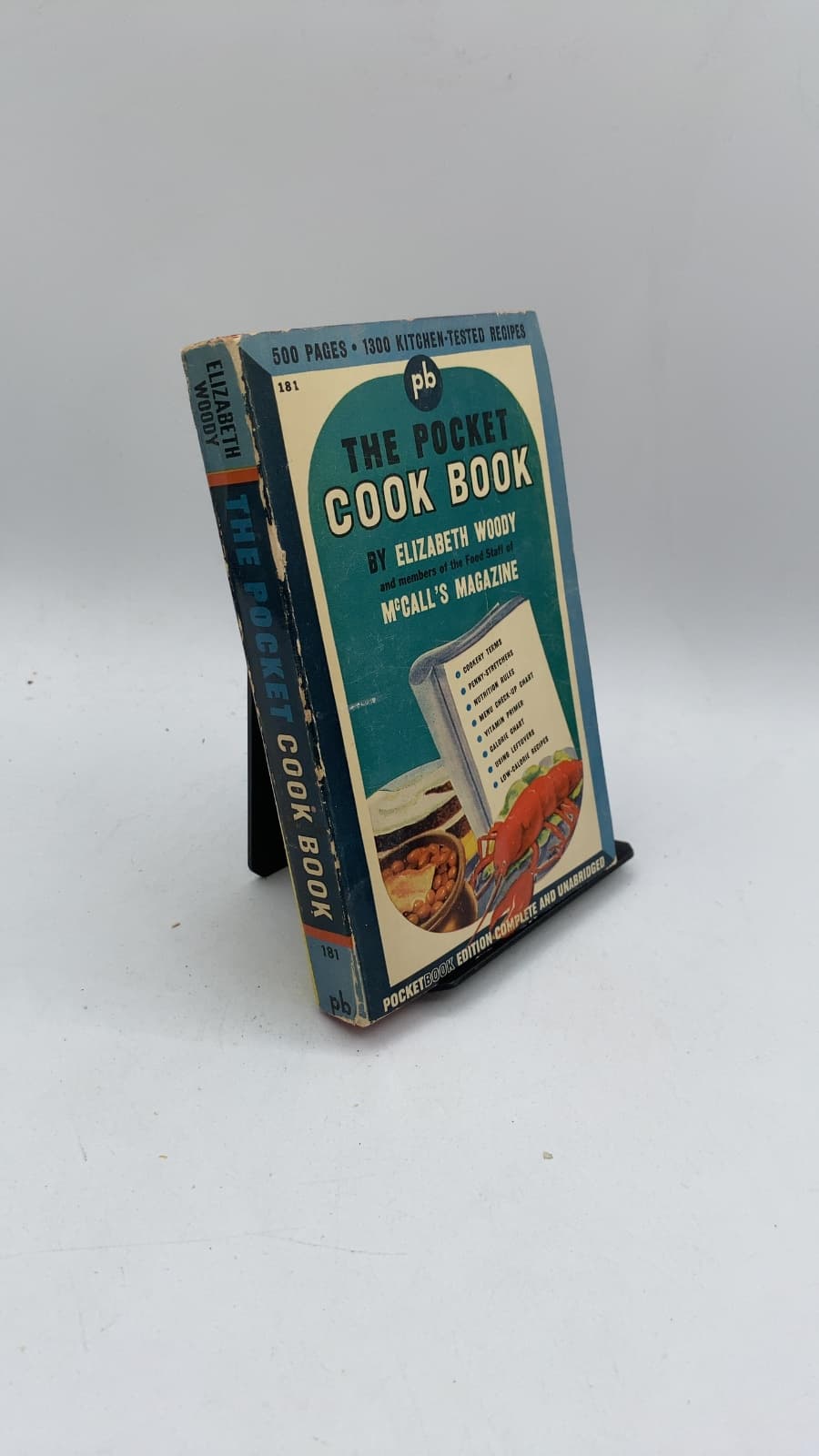 The Pocket Cook Book by Elizabeth Woody and Members of McCall's Food Staff - front cover