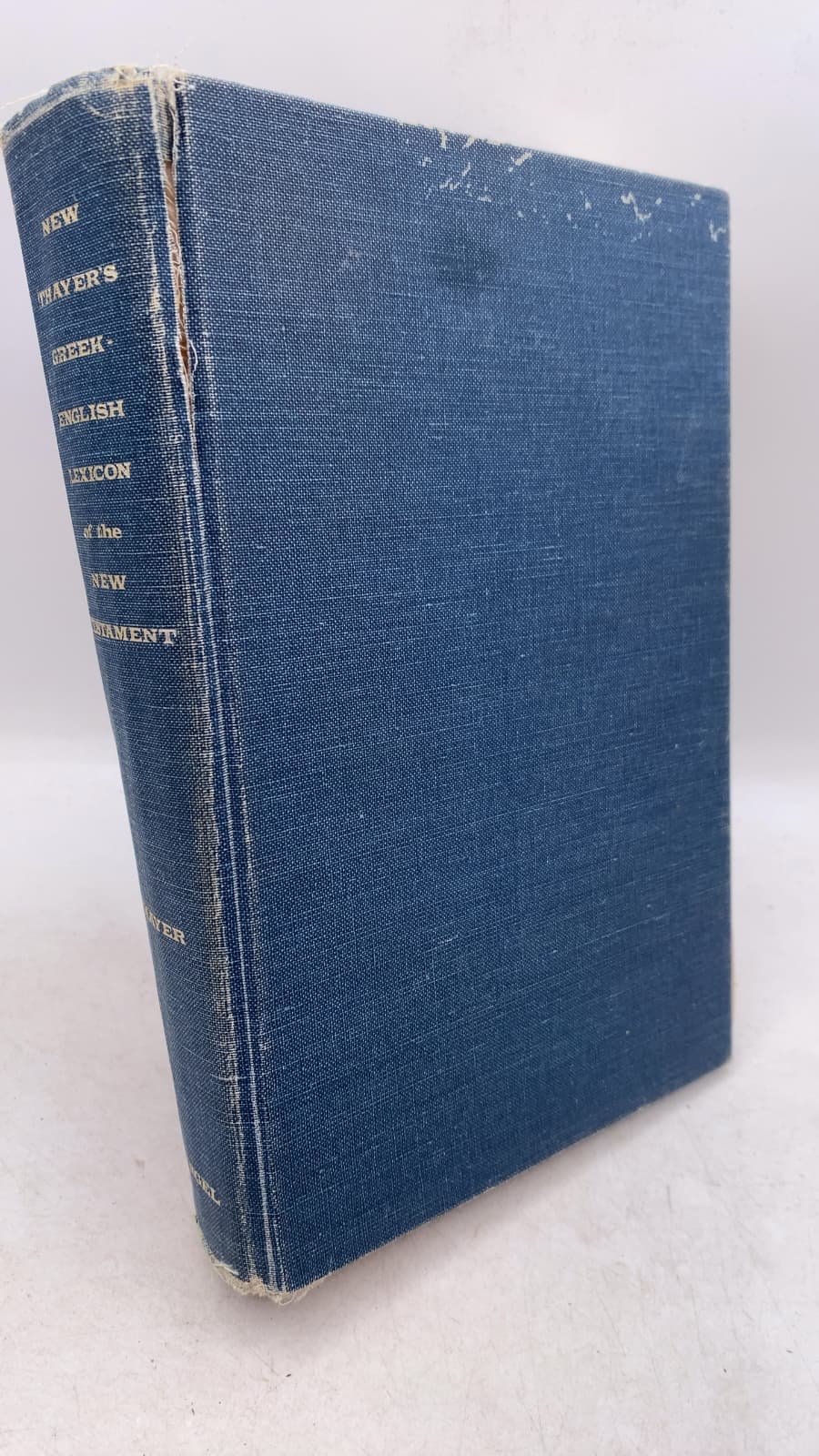 A Greek-English Lexicon of the New Testament by Joseph Henry Thayer, D.D. - front cover