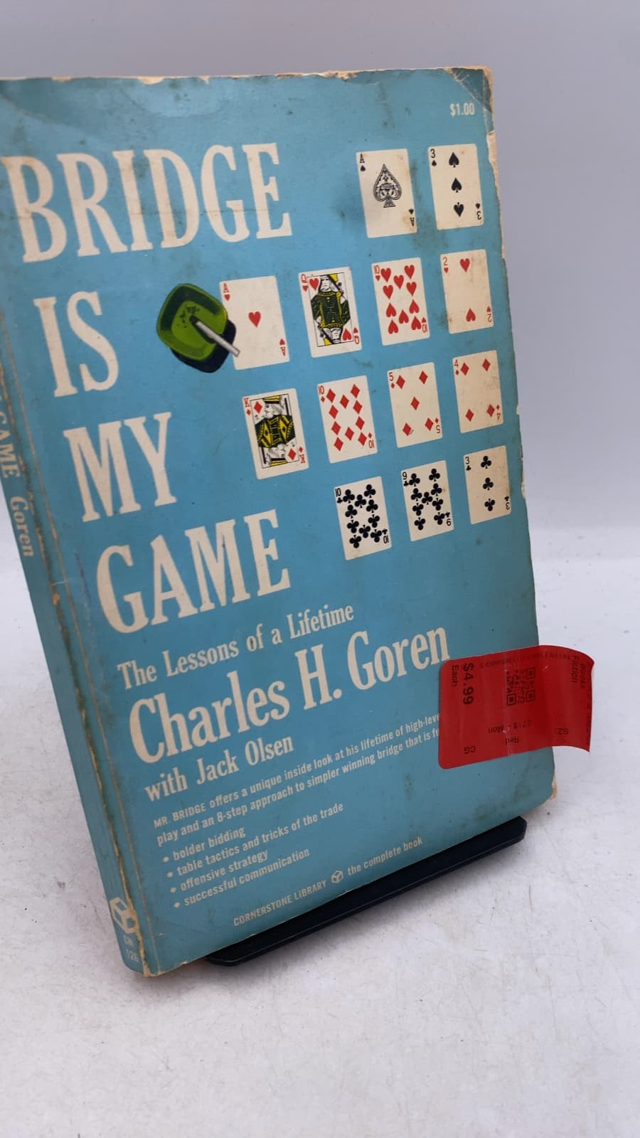 Bridge Is My Game: The Lessons of a Lifetime by Charles H. Goren with Jack Olsen - front cover