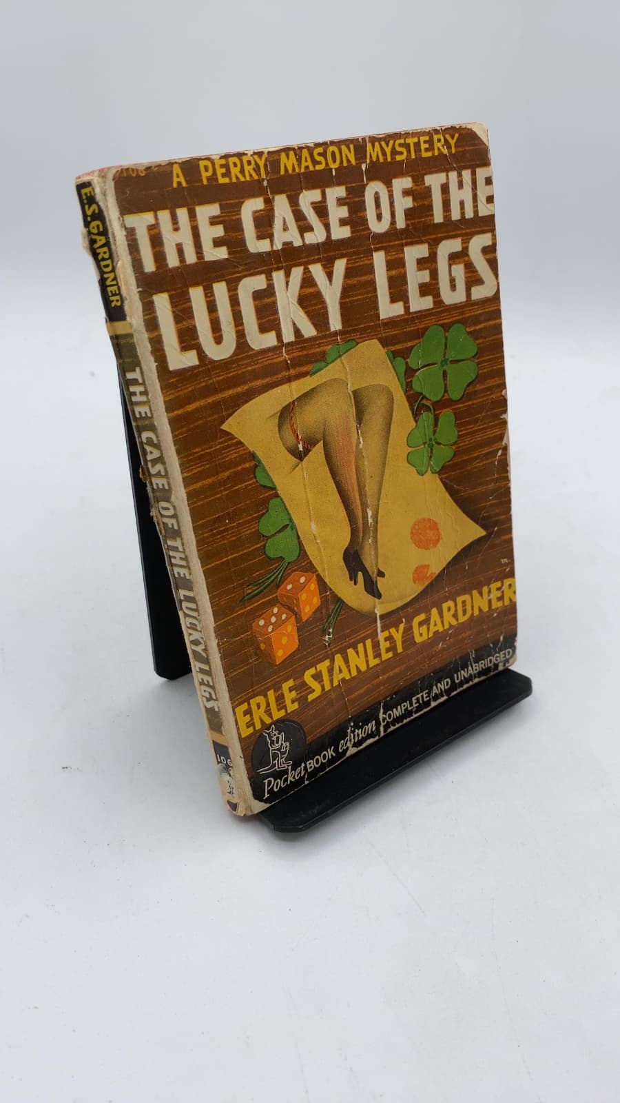 The Case of the Lucky Legs by Erle Stanley Gardner - front cover