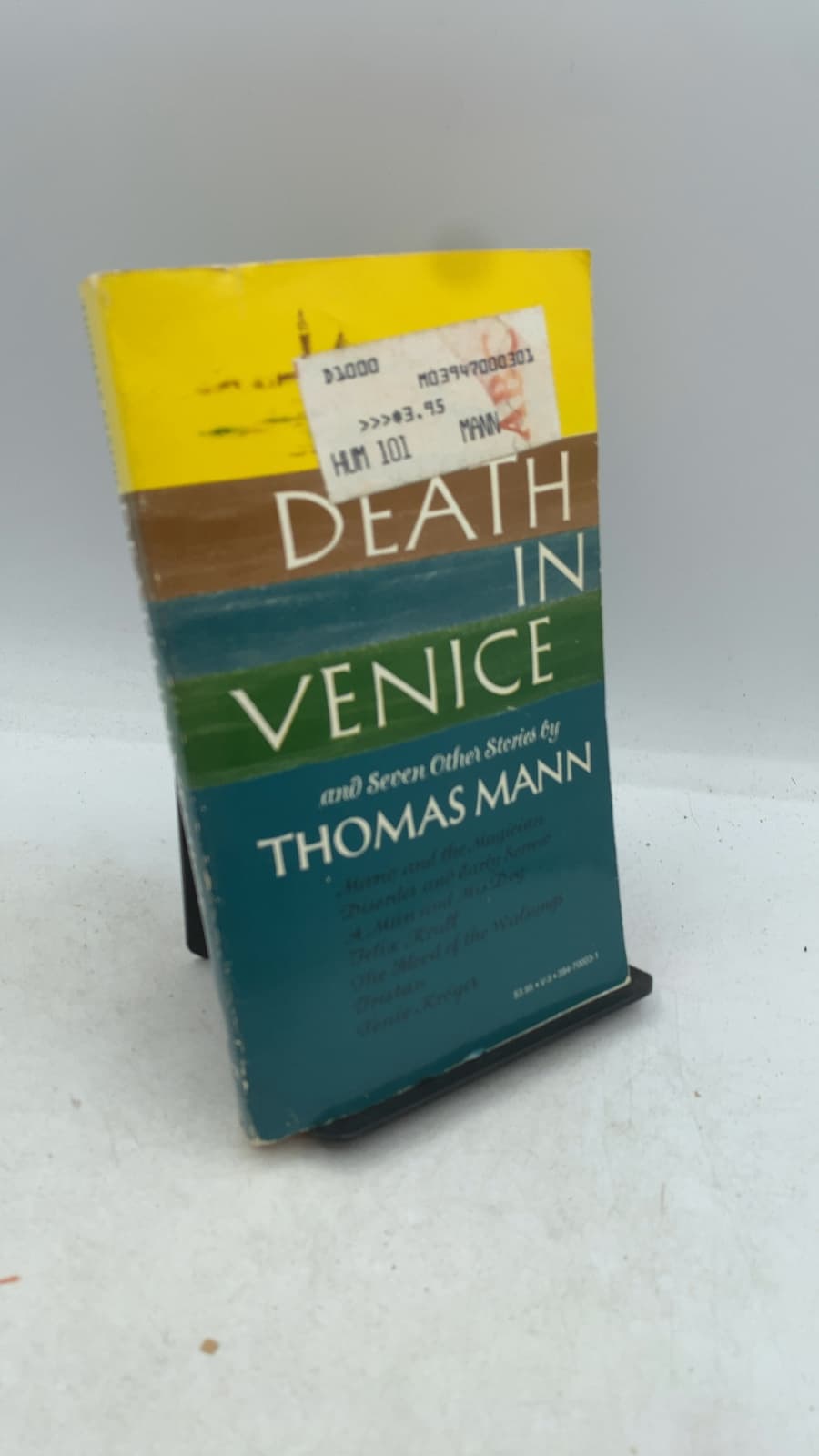 Death in Venice and Seven Other Stories by Thomas Mann - front cover