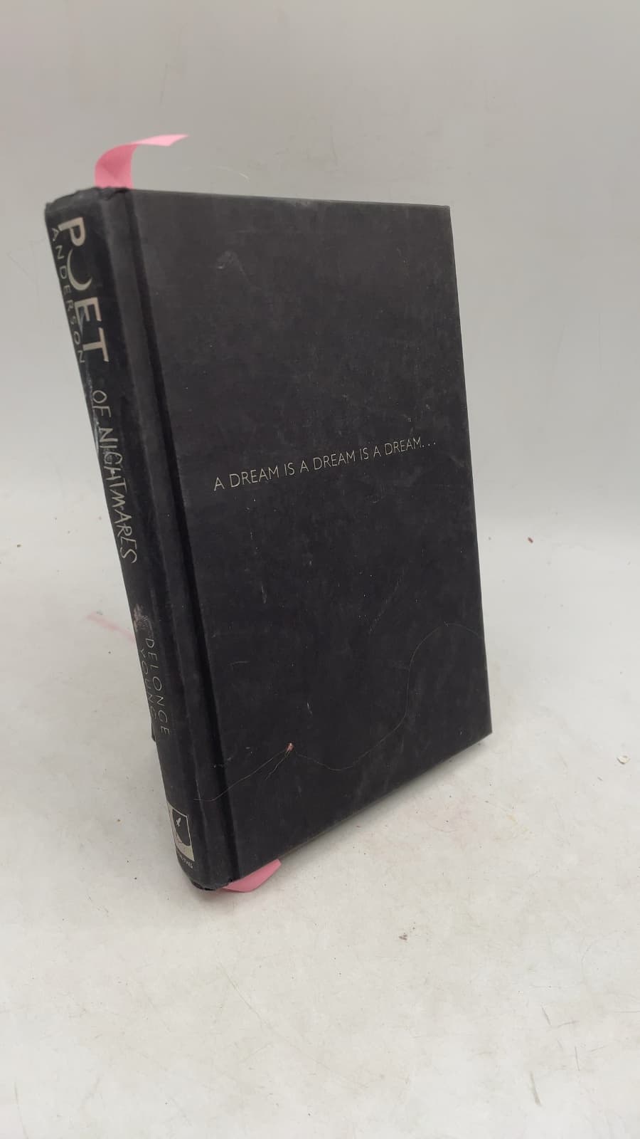 Poet Anderson ...Of Nightmares by Tom DeLonge and Suzanne Young - front cover