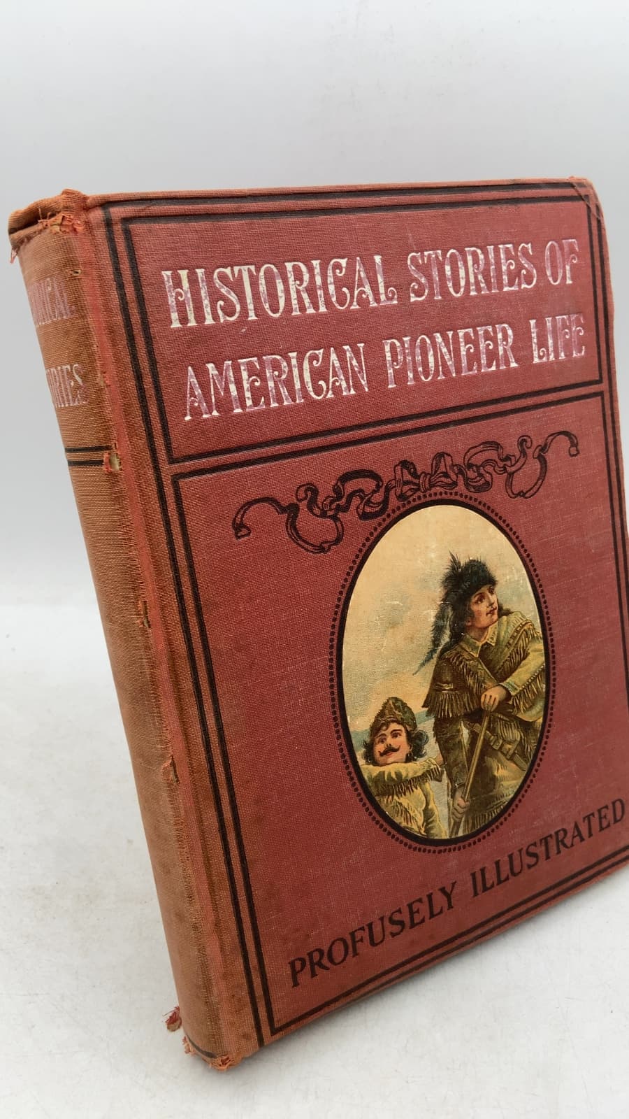 Historical Stories of American Pioneer Life by J. Fenimore Cooper - front cover