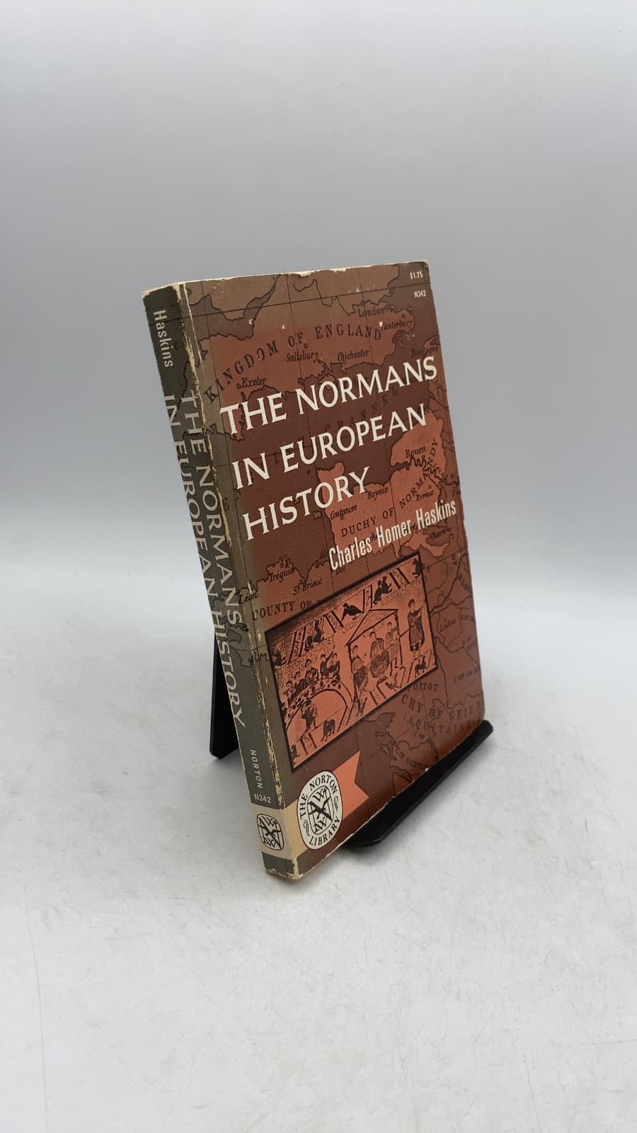 The Normans in European History by Charles Homer Haskins - front cover
