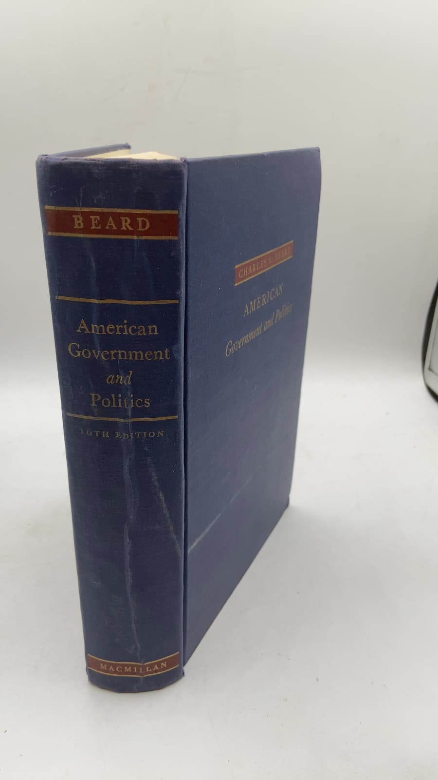 American Government and Politics by Charles A. Beard, with the collaboration of William Beard - front cover