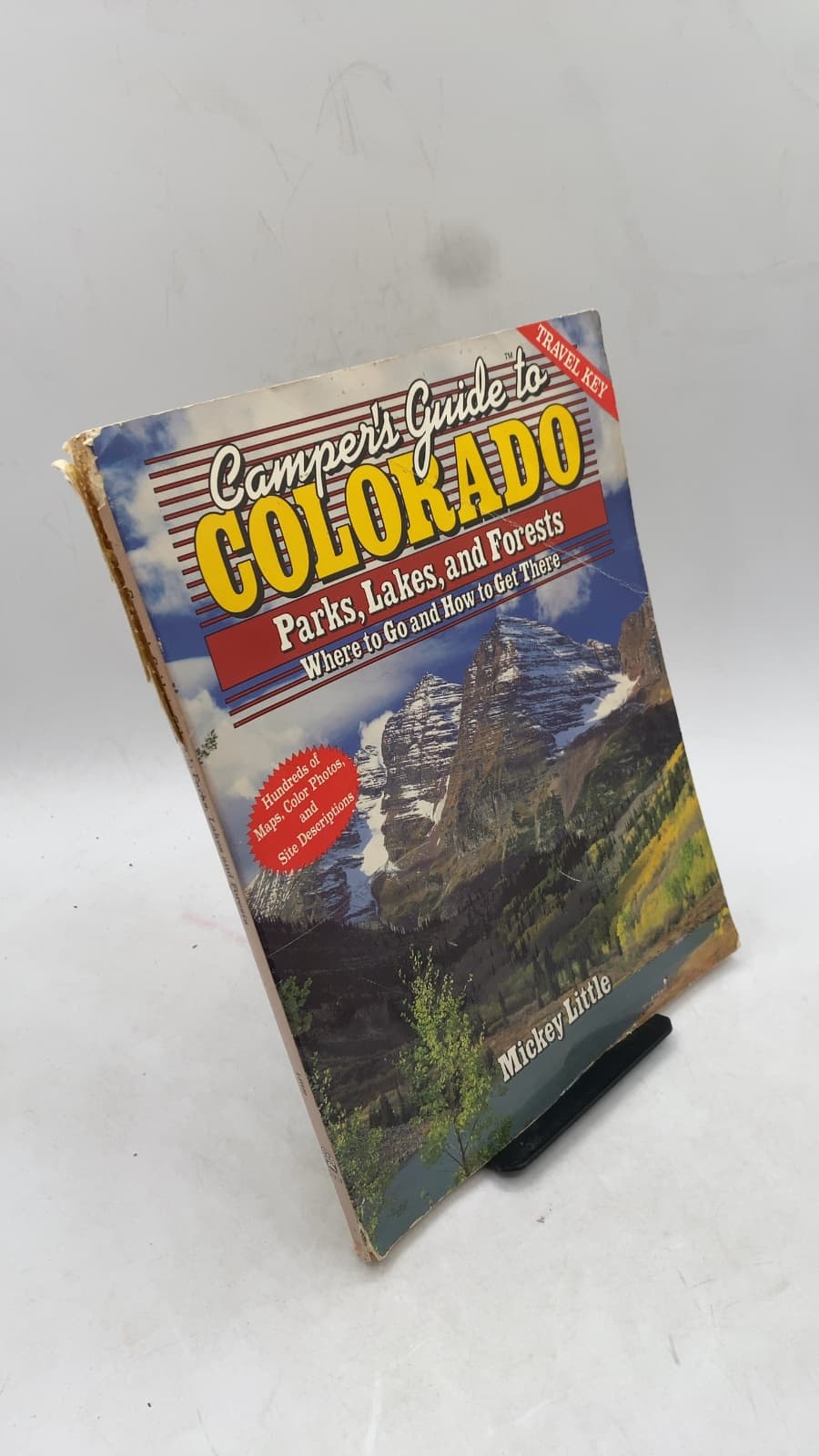 Camper's Guide to Colorado: Parks, Lakes, and Forests by Mickey Little - front cover