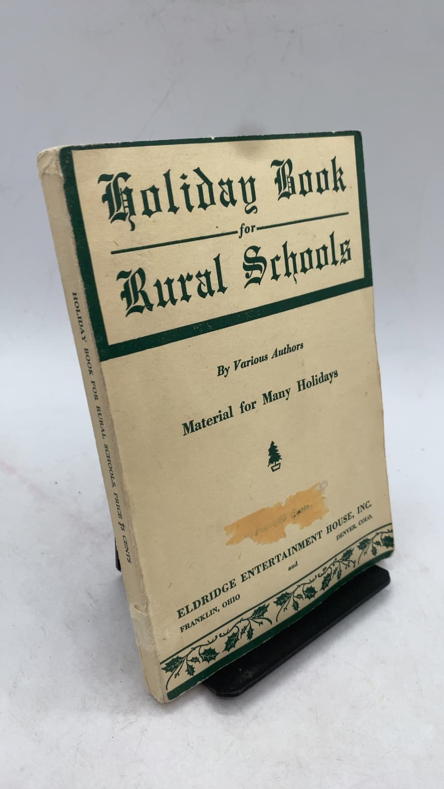 Holiday Book for Rural Schools by Various Authors - front cover