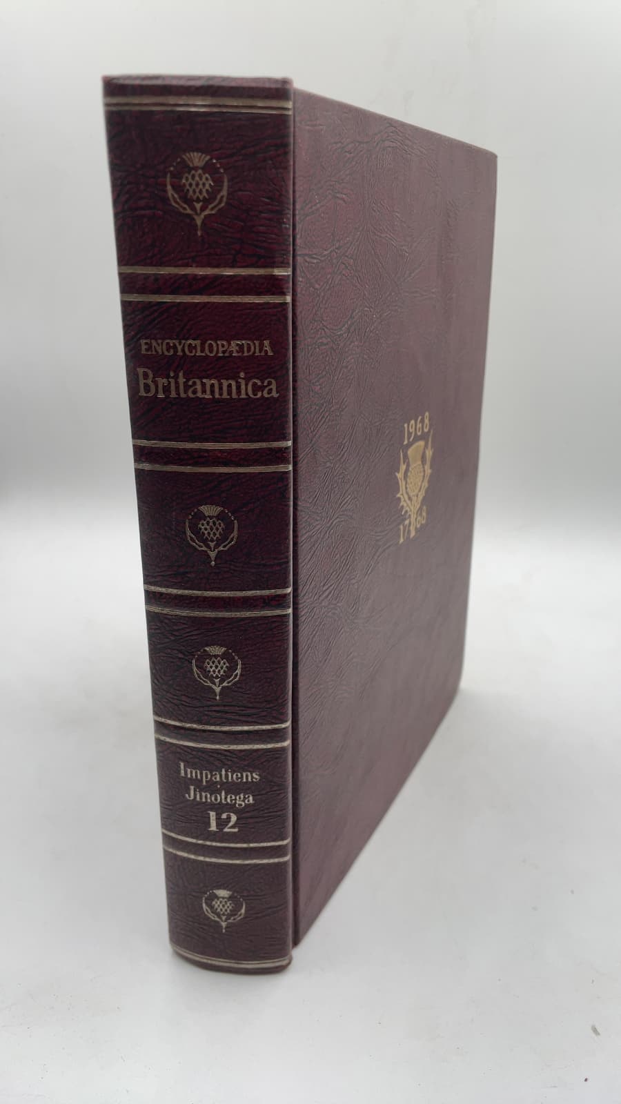 Encyclopædia Britannica, Volume 12: Impatiens to Jinotega - front cover