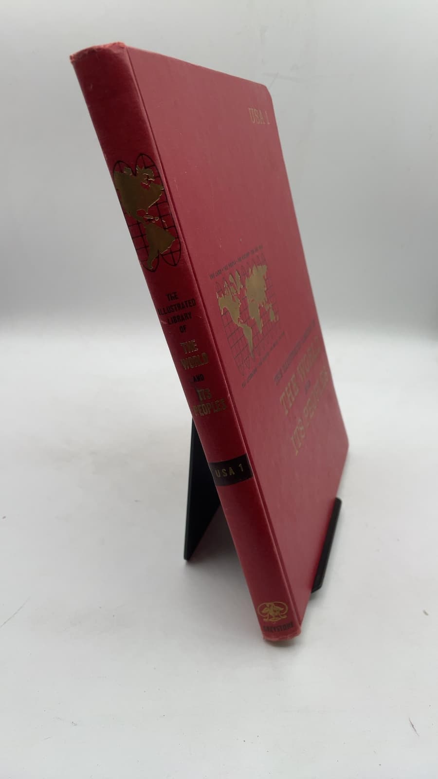 The Illustrated Library of The World and Its Peoples: USA 1 - front cover
