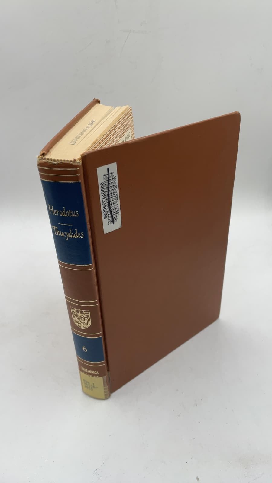 Great Books of the Western World: The History of the Peloponnesian War by Herodotus, Thucydides - front cover