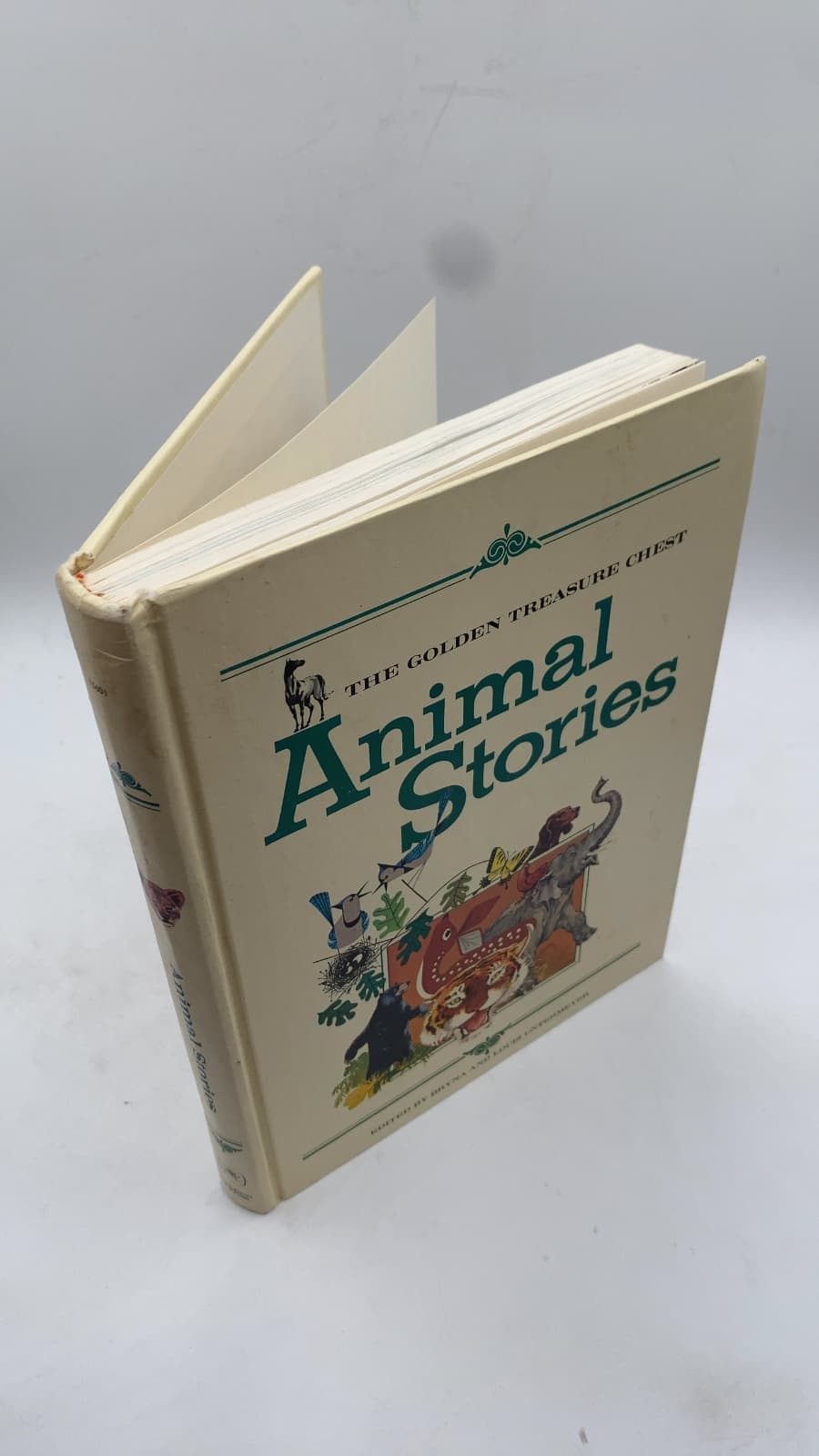 Animal Stories by Bryna and Louis Untermeyer - front cover