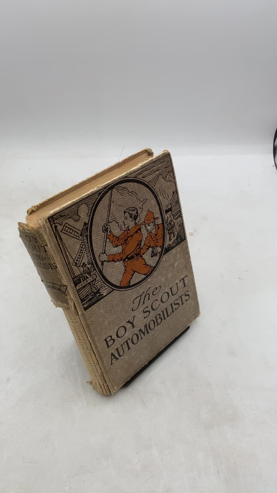 The Boy Scout Automobilists by George Durston - front cover