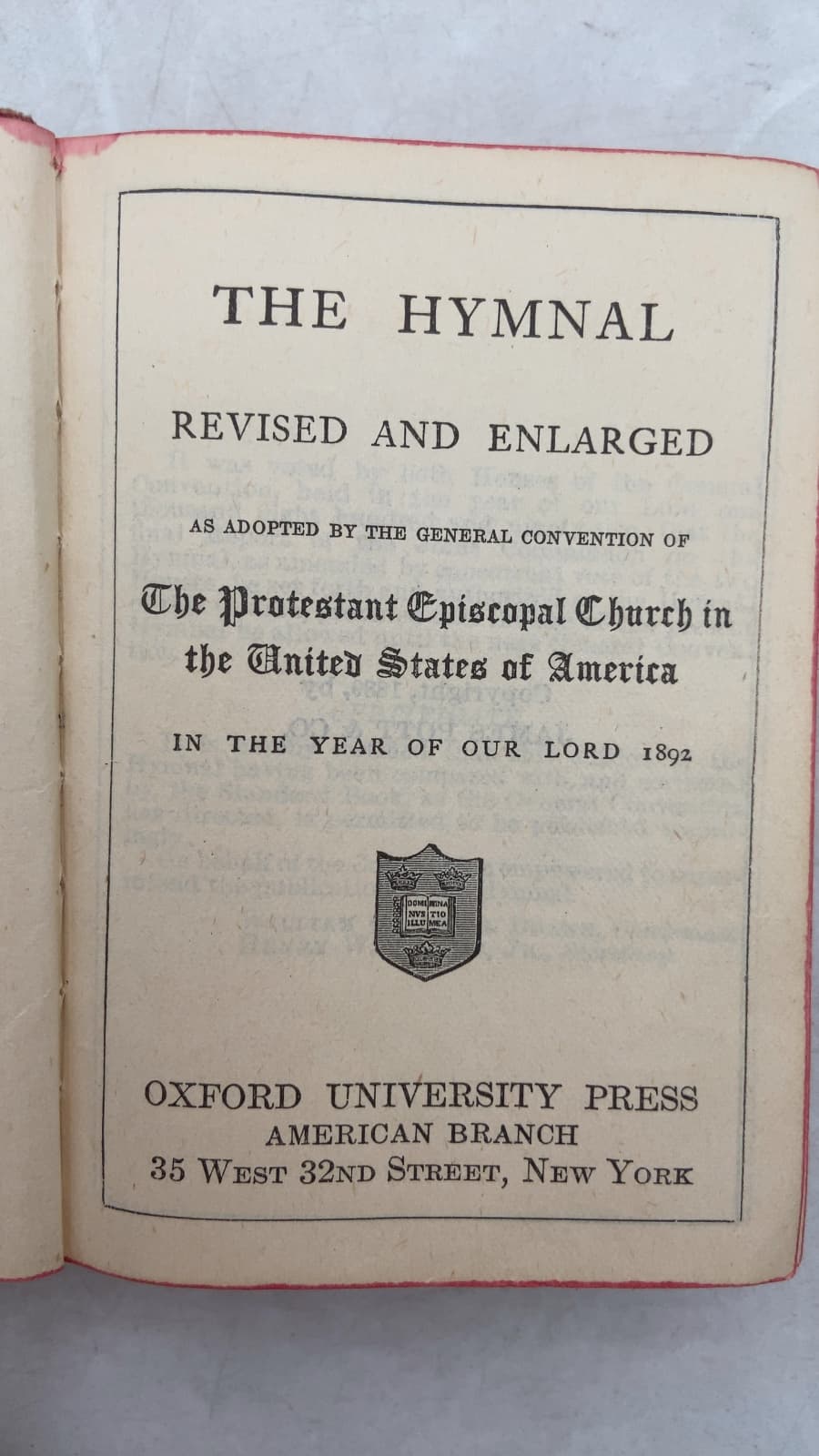 The Hymnal: Revised and Enlarged - title page