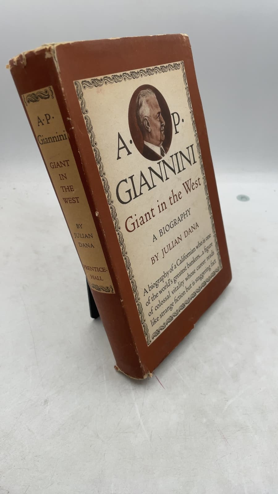 A. P. Giannini Giant in the West by Julian Dana - front cover
