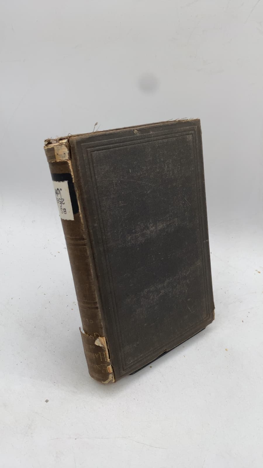 A New Harmony of the Four Gospels in English by Rev. George W. Clark - front cover
