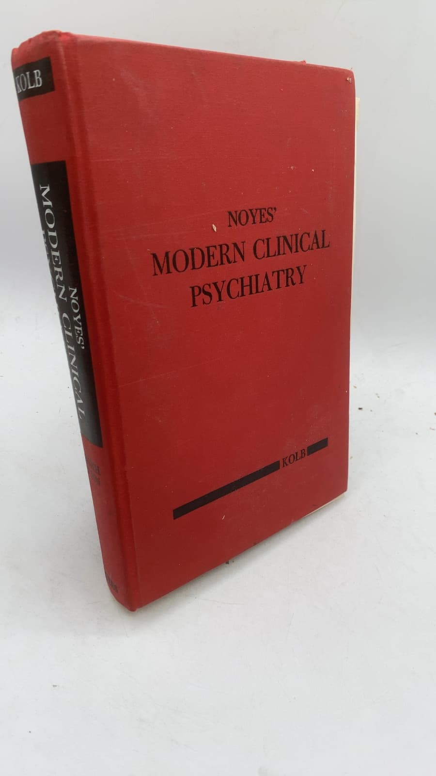 Noyes' Modern Clinical Psychiatry by Lawrence C. Kolb, M.D. - front cover