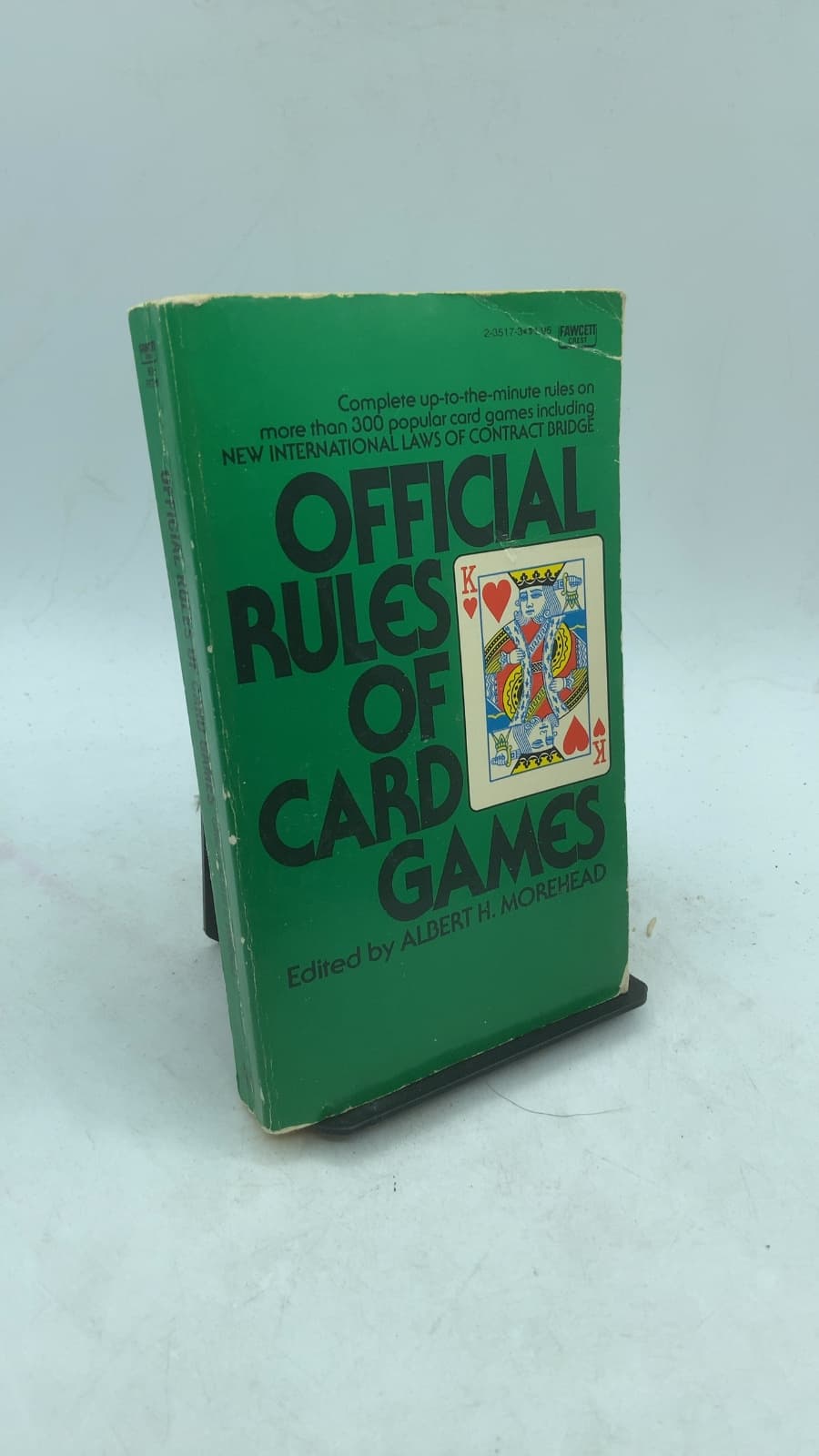 Official Rules of Card Games by Albert H. Morehead, Editor - front cover