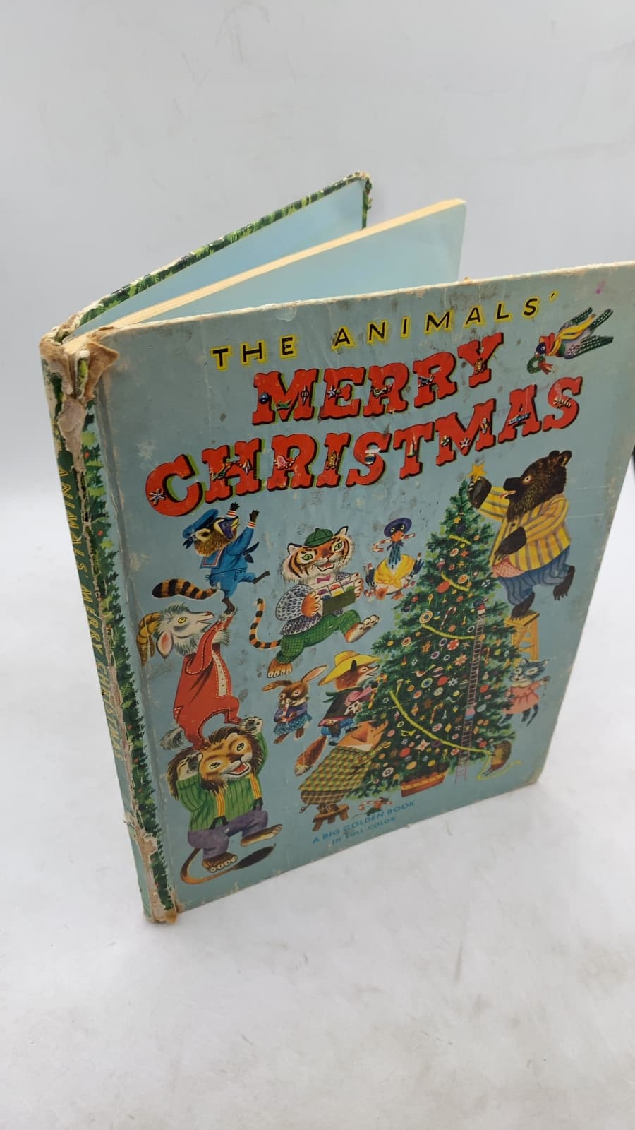 The Animals' Merry Christmas by Kathryn Jackson - front cover