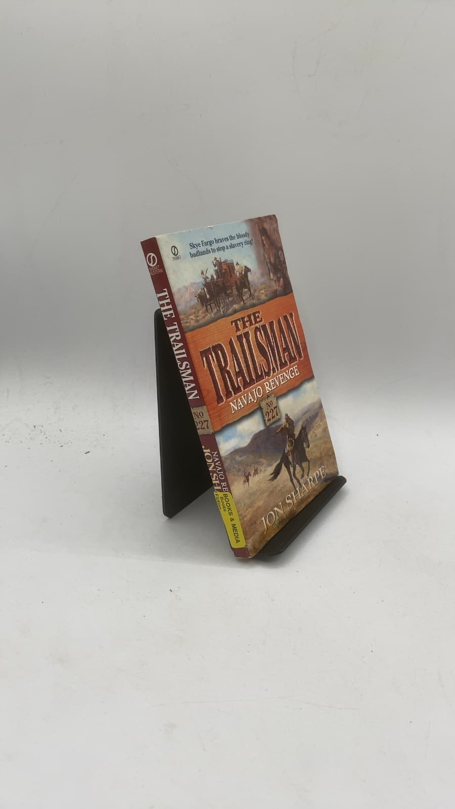 The Trailsman: Navajo Revenge by Jon Sharpe - front cover