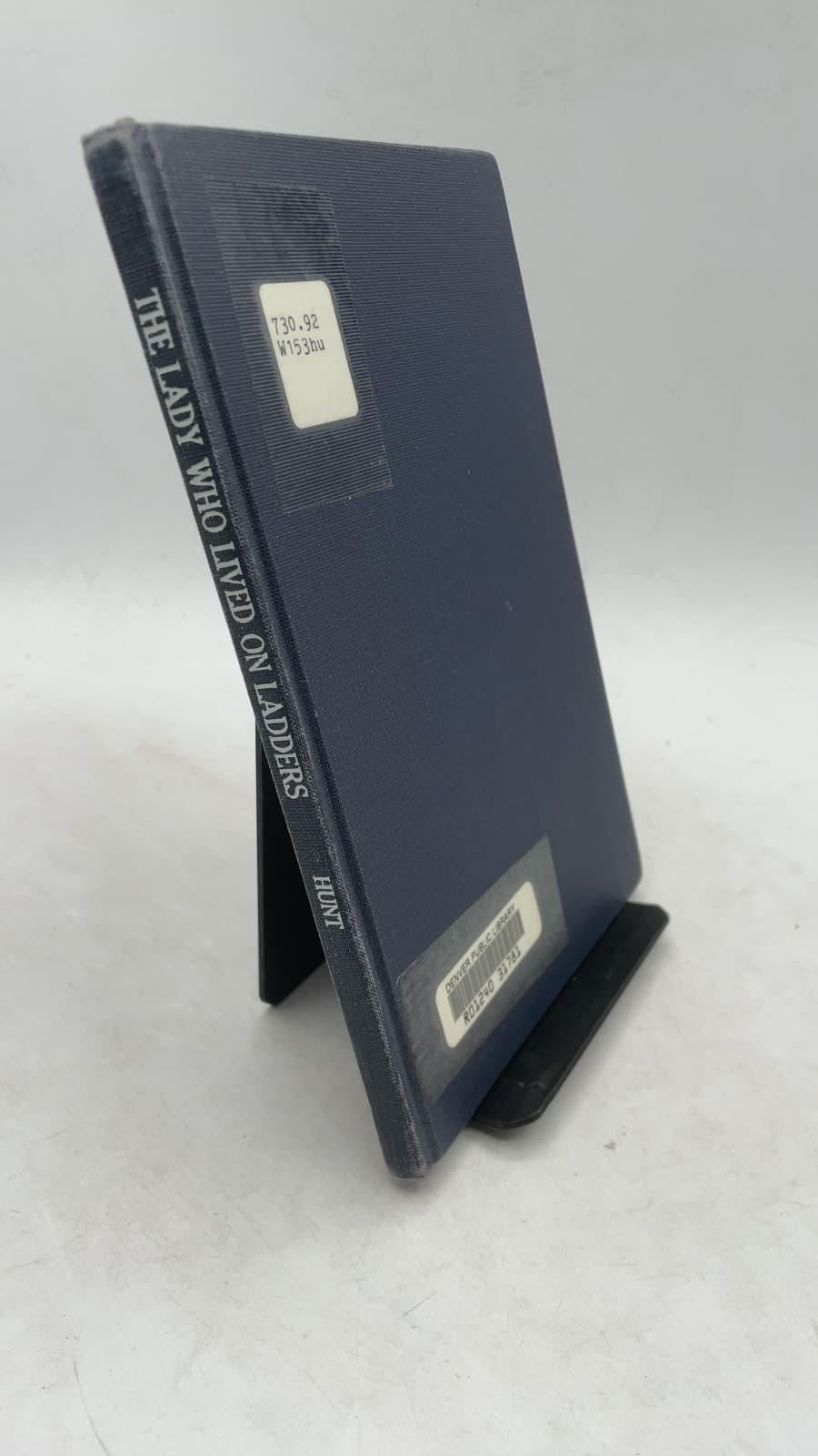 The Lady Who Lived on Ladders by Inez Hunt - front cover