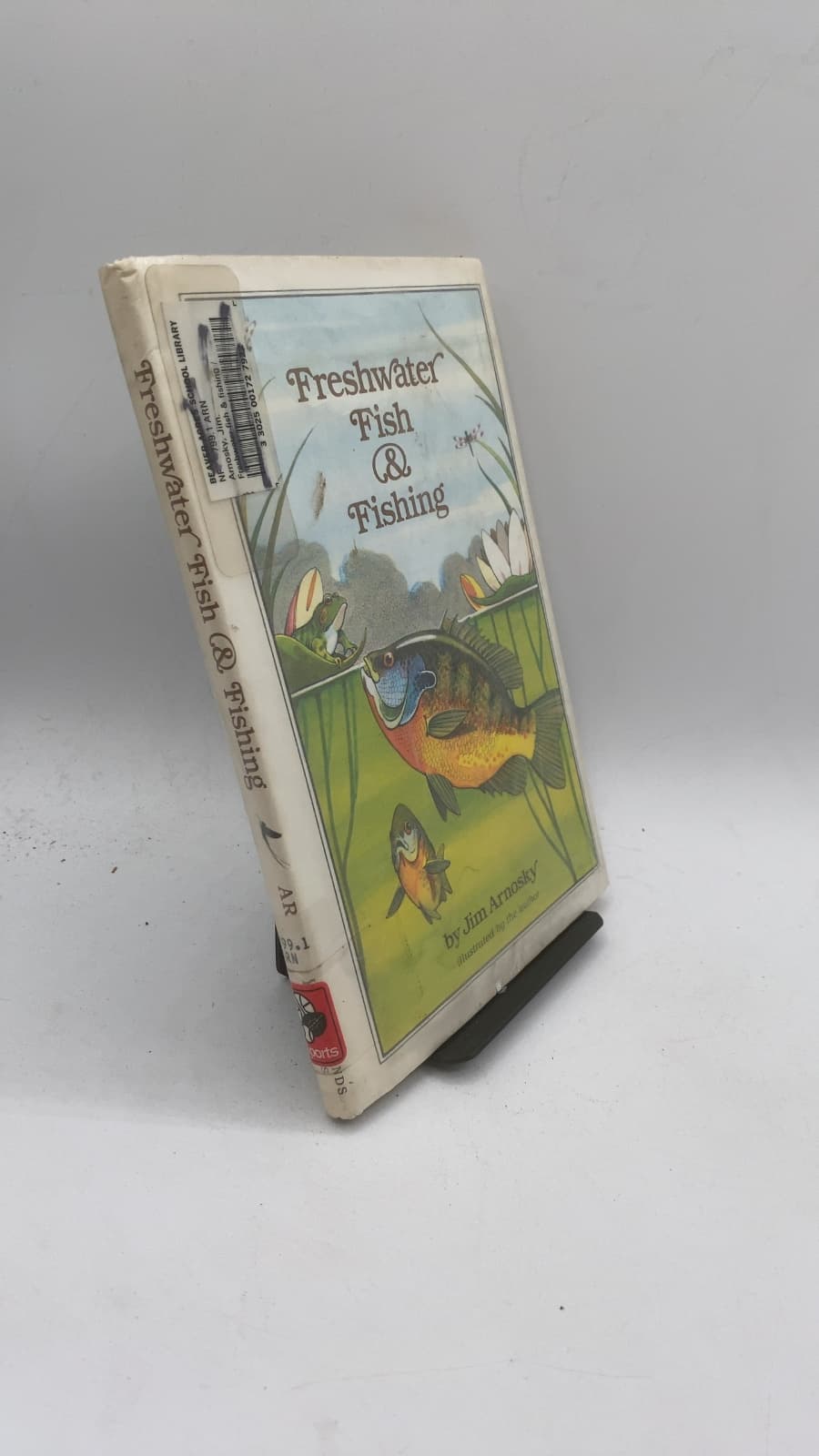 Freshwater Fish & Fishing by Jim Arnosky - front cover