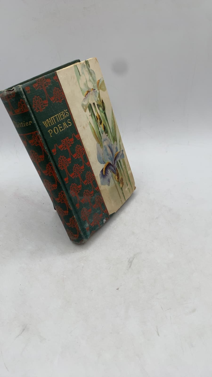 Poems by John Greenleaf Whittier - front cover