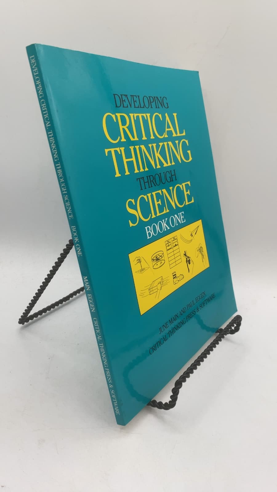 Developing Critical Thinking Through Science Book ONE by June Main AND Paul Eggen - front cover