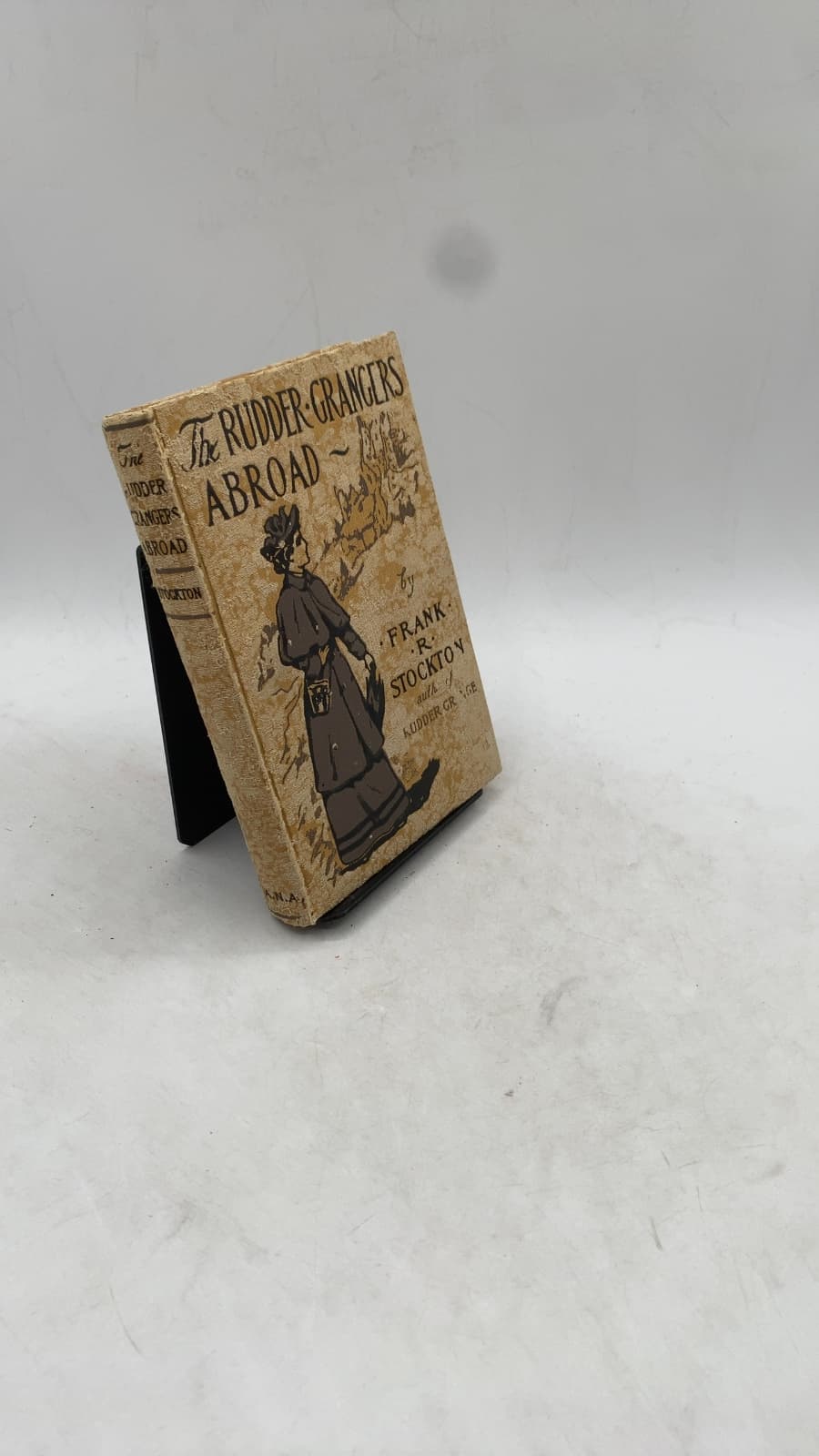 The Rudder Grangers Abroad and Other Stories by Frank R. Stockton - front cover