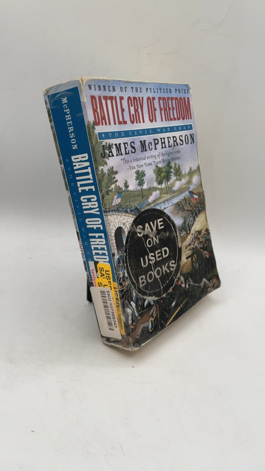 Battle Cry of Freedom: The Civil War Era by James M. Mcpherson - front cover