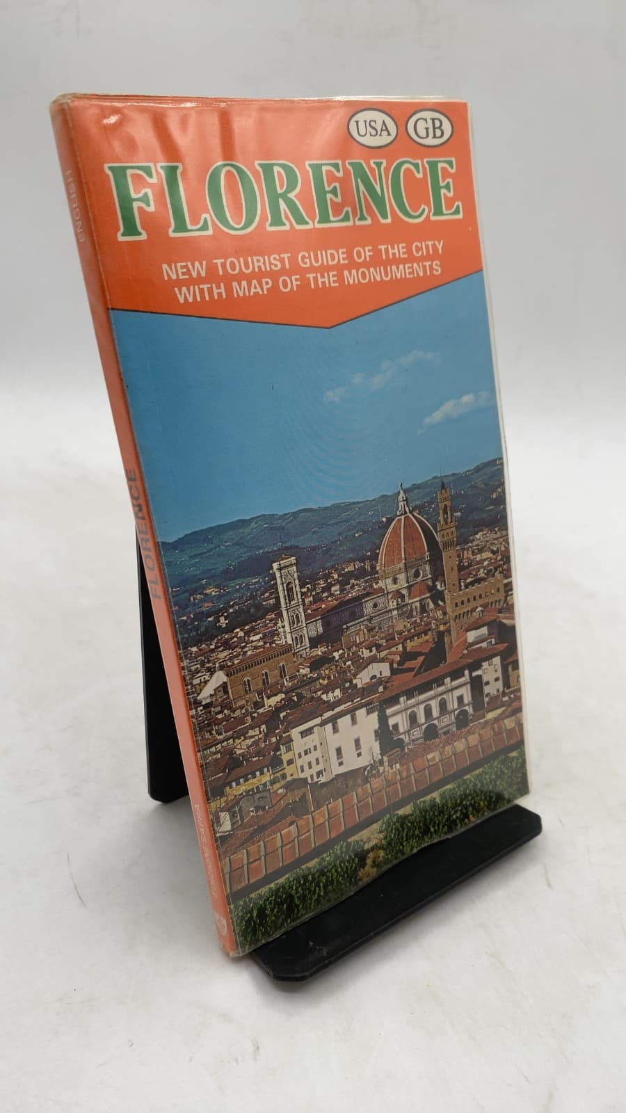Florence: New Tourist Guide of the City with Map of the Monuments by Franco Saviotti - front cover