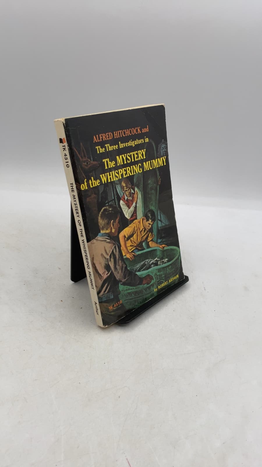 The Mystery of the Whispering Mummy by Robert Arthur - front cover