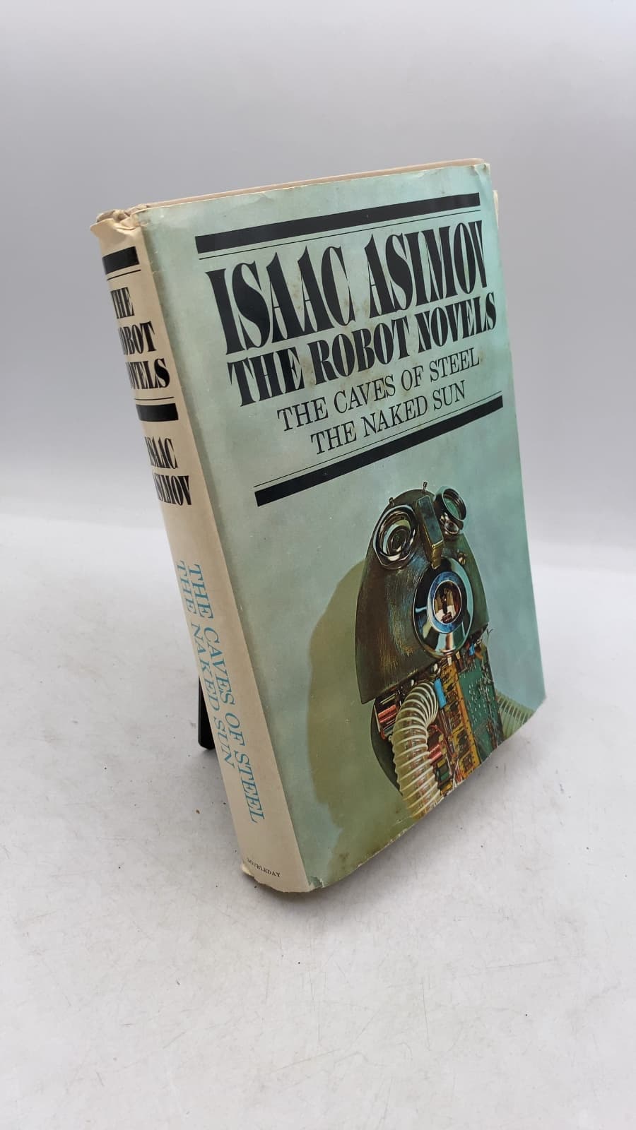 The Robot Novels: The Caves of Steel, The Naked Sun by Isaac Asimov - front cover