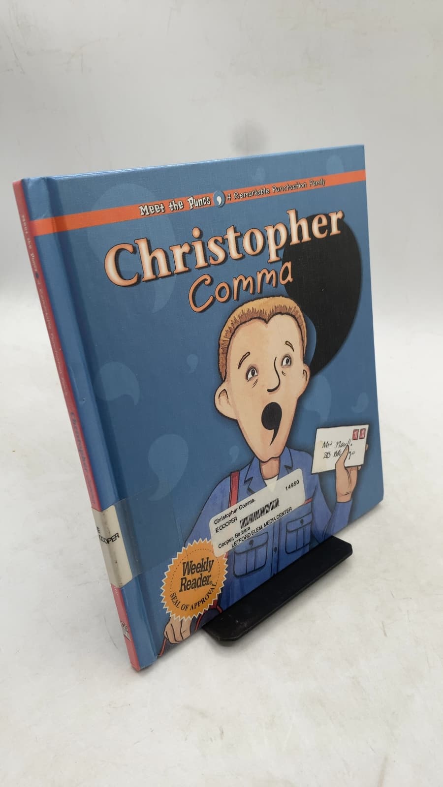 Christopher Comma by Barbara Cooper - front cover