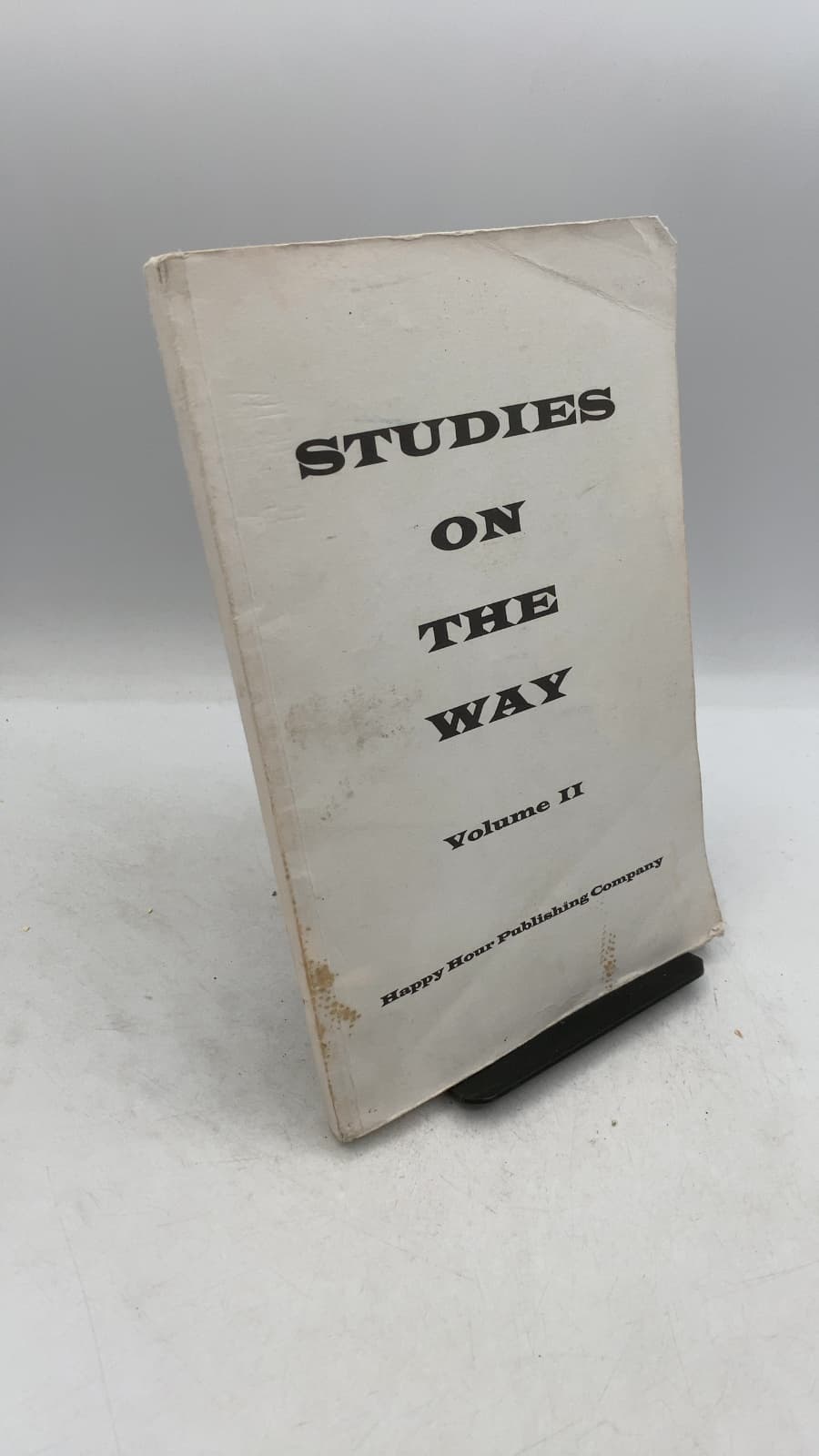 Studies ON THE WAY Volume II - front cover