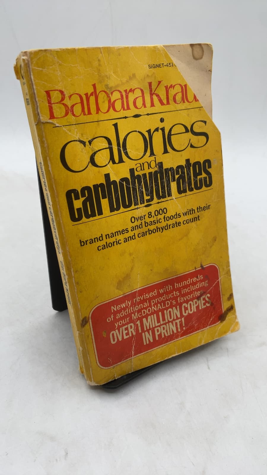 Calories and Carbohydrates by Barbara Kraus - front cover