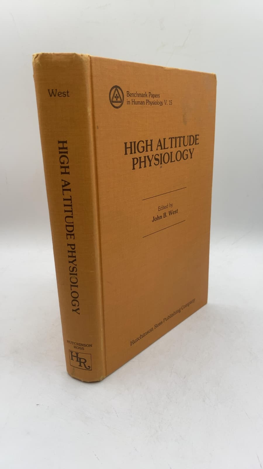 High Altitude Physiology by John B. West - front cover