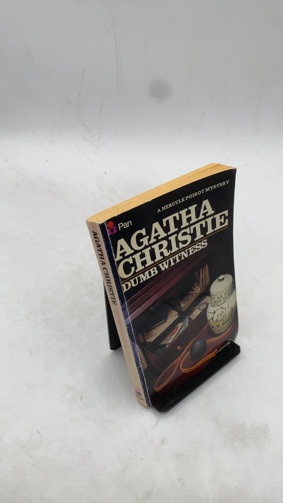 Dumb Witness by Agatha Christie - front cover
