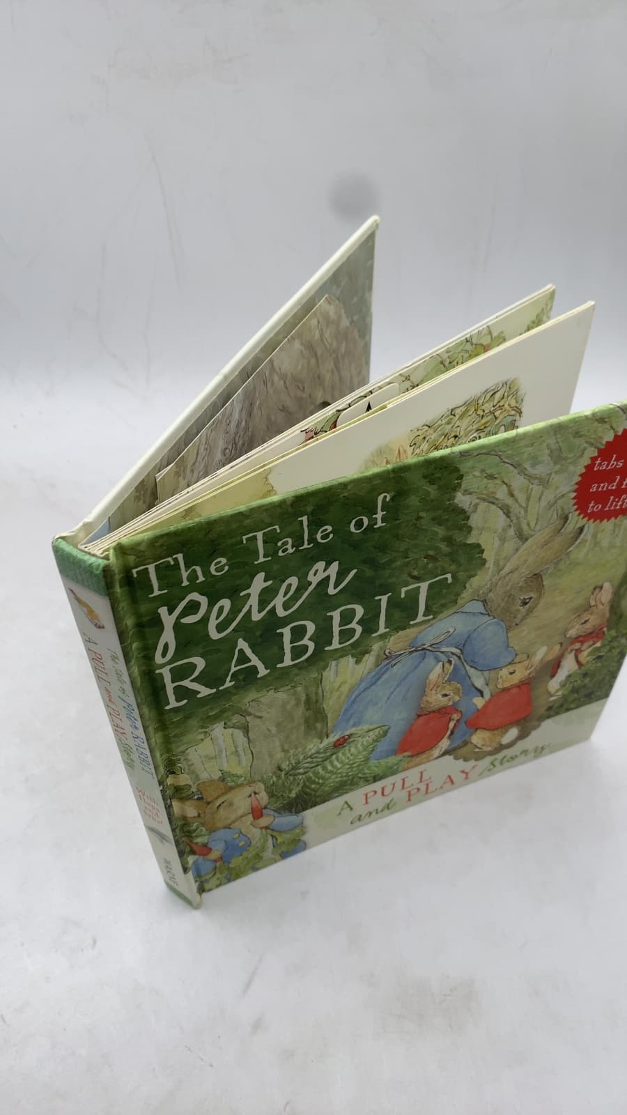 The Tale of Peter Rabbit: A Pull and Play Story by Beatrix Potter - front cover