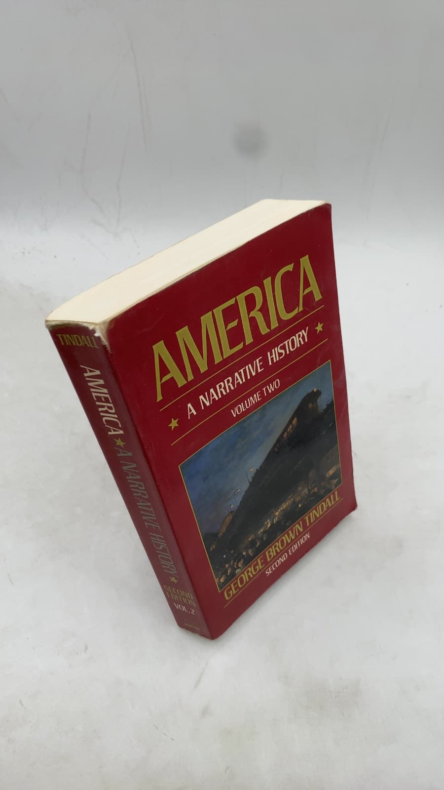 America: A Narrative History, Volume II by George Brown Tindall - front cover