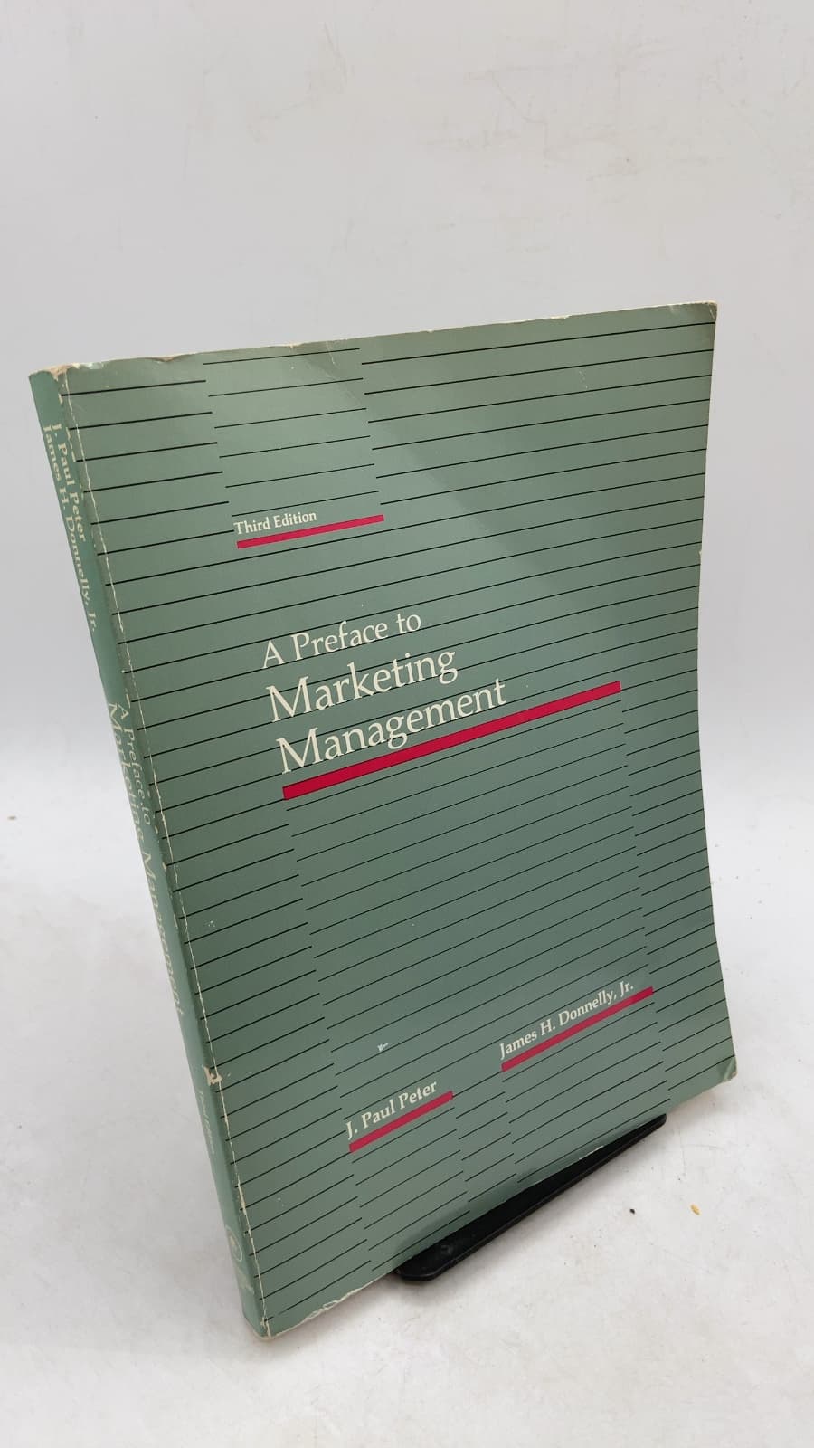 A Preface to Marketing Management by J. Paul Peter, James H. Donnelly, Jr. - front cover