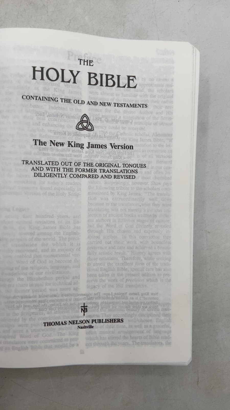 Precious Moments Bible: The Holy Bible, The New King James Version - title page